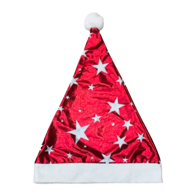 Fashion Christmas Gold Silver Star Snowflake Party Hat