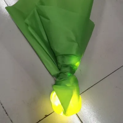 Halloween Floating Fireball Party Props - Flame, Ice Blue, Spectral Green, Carbon Black Cloth Decoration