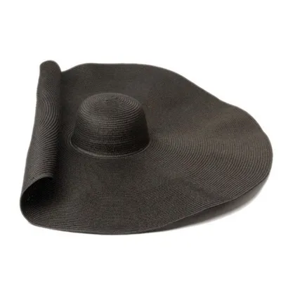 Women Fashion Casual Wide Brim Sunshade Vacation Straw Hat