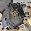Wash Water Black Leopard Heart