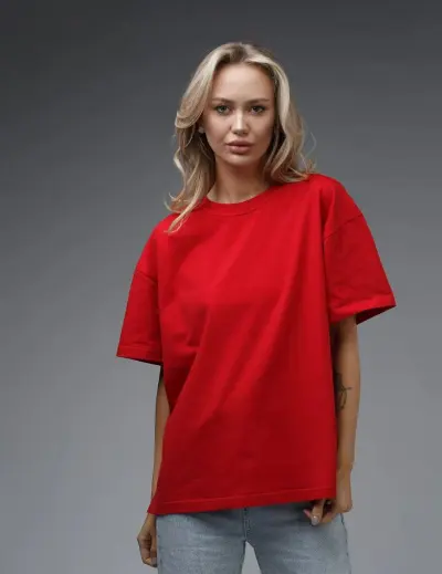 Women Fashion Casual Simple Solid Color Short Sleeve T-Shirt