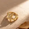 ZF54 Starfish-Ring-Gold