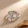 XF55 Starfish-Ring-Steel