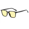 Black Frame, Yellow Lenses
