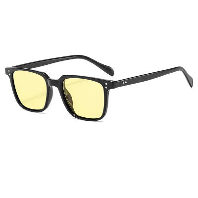 Men's Simple Anti-UV Sunglasses with PC Frame and AC Lens