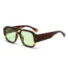 Tortoiseshell Frame With Green Lenses