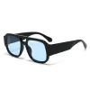 Black Frame, Blue Lens