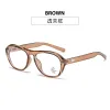 Clear Lens Frame With White Lenses