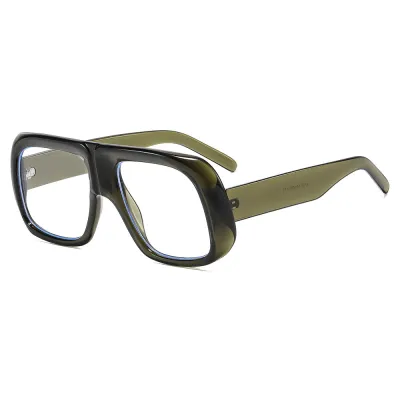 Women Fashion Square Frame UV Protection PC Sunglasses AC Lens