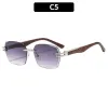 C5-Silver Frame Double Ash Lens