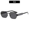 C1-Full Black Frame Gray lens