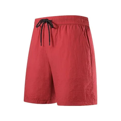 Men'S Fashion Casual Summer Solid Color Ultra-Thin Loose Shorts