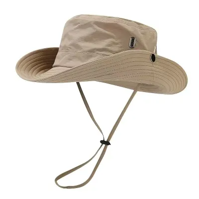 Men'S Fashion Casual Spring And Summer Solid Color Sunscreen Hat