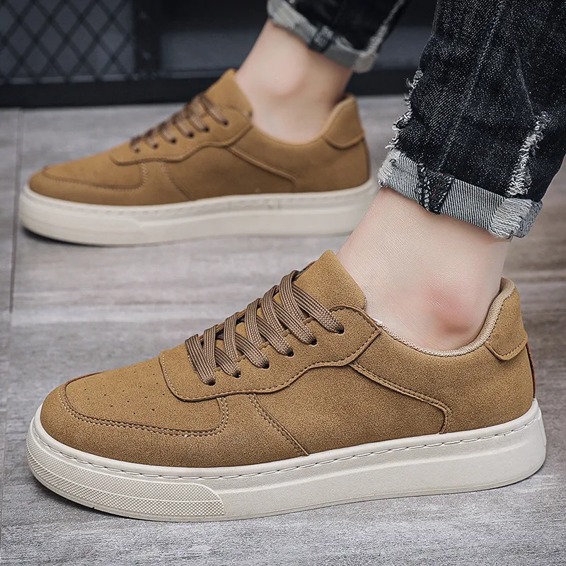 Men's Fashion Casual Simple Solid Color Sneakers