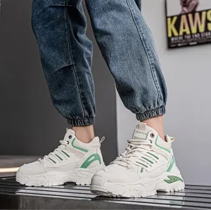 Men's Fashion Casual Autumn High-Top Waterproof Non-Slip Thick-Soled Boots