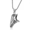 Steel Pendant With Chain 55Cm