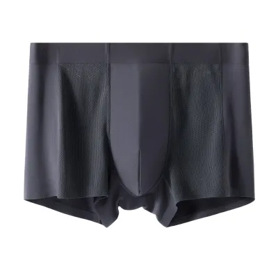 Men'S Fashion Solid Color Summer Thin Breathable Underwear