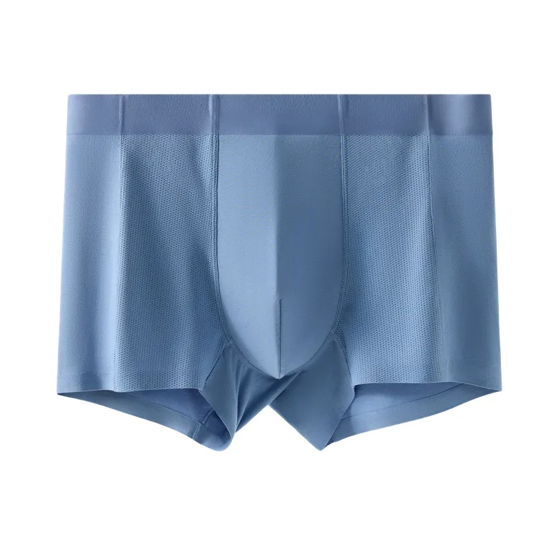 Men'S Fashion Solid Color Summer Thin Breathable Underwear