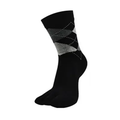 Men Fashion Mid-Tube Five Toe Socks