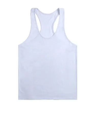 Men Fashion Casual Simple Solid Color Tank Top