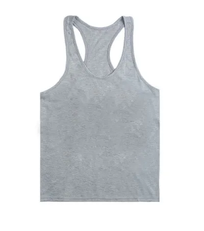 Men Fashion Casual Simple Solid Color Tank Top