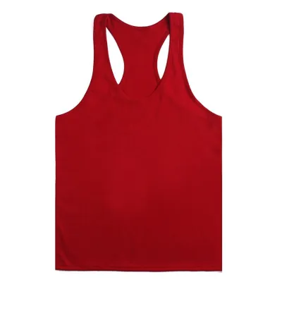 Men Fashion Casual Simple Solid Color Tank Top