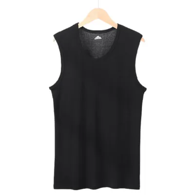 Men'S Fashion Simple Solid Color Cotton Tank Top