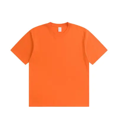 Men Fashion Casual Simple Summer Solid Color Cotton Round Neck Short-Sleeve T-Shirt