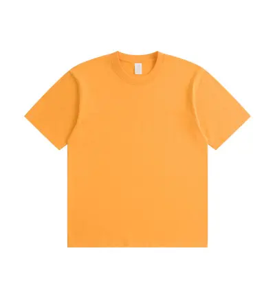Men Fashion Casual Simple Summer Solid Color Cotton Round Neck Short-Sleeve T-Shirt