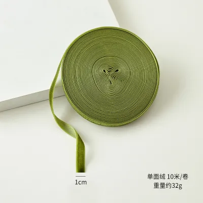 Christmas Thickened Velvet Ribbon Gift Strap
