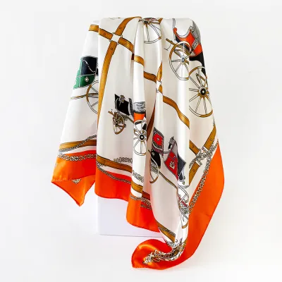 Fashion Printing 90*90Cm Square Scarf