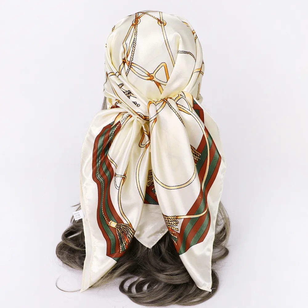 Fashion Printing 90*90Cm Square Scarf