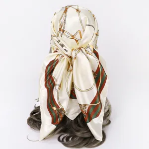 Fashion Printing 90*90Cm Square Scarf