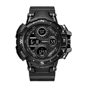 Fashion Large Dial Waterproof Electronic Watch