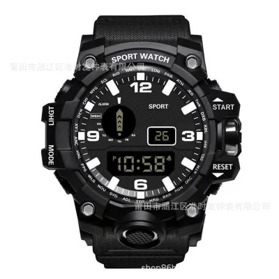Men Fashion Simple Waterproof Alarm Clock Electronic Watch