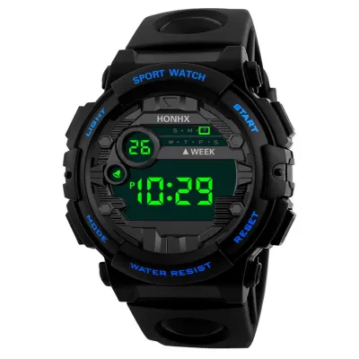 Fashion Casual Large Dial Multifunctional Luminous Electronic Watch