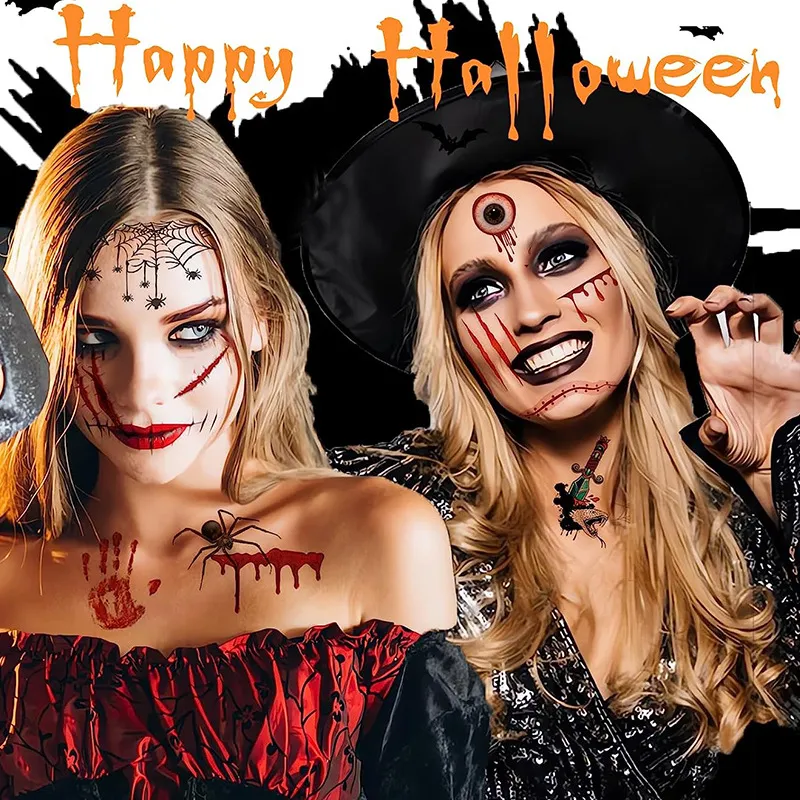 Halloween Scar Tattoo Face Paste Set