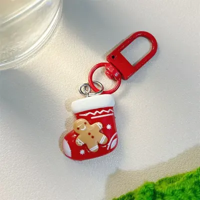Creative Cartoon Christmas Keychain