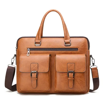Men Business Large Capacity Computer Briefcase