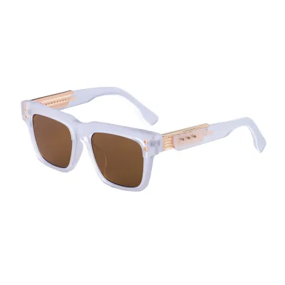 Men Fashion Square Frame Sunglasses