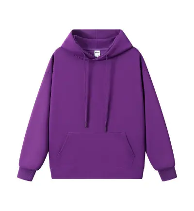 Men'S Fashion Casual Autumn Solid Color Long-Sleeve Loose Hoodies