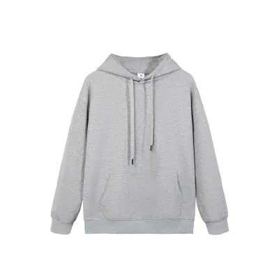 Men'S Fashion Casual Autumn Solid Color Long-Sleeve Loose Hoodies