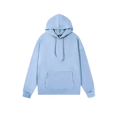 Men Fashion Casual Spring And Autumn Solid Color Long Sleeve Loose Hoodies