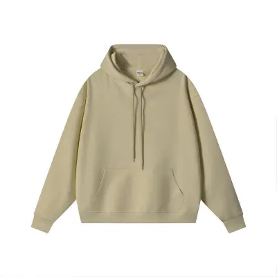 Men Fashion Casual Autumn Winter Solid Color Long-Sleeve Loose Hoodies