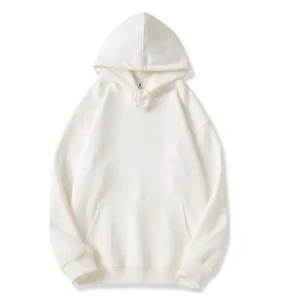 Men Fashion Casual Autumn And Winter Solid Color Velvet Long Sleeve Loose Hoodies