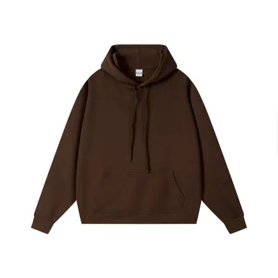 Men Fashion Casual Spring And Autumn Solid Color Long-Sleeve Hoodies