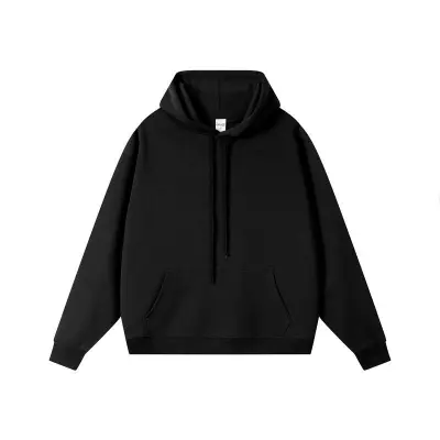 Men Fashion Casual Spring And Autumn Solid Color Long-Sleeve Hoodies
