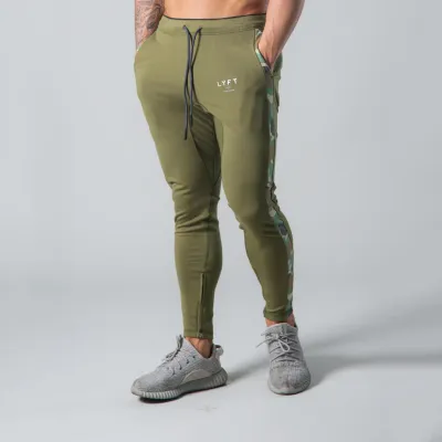 Men Fashion Casual Spring And Autumn Cotton Stitching Pants