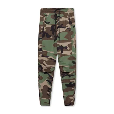 Men Fashion Casual Summer Solid Color Ice Silk Quick-Drying Pants
