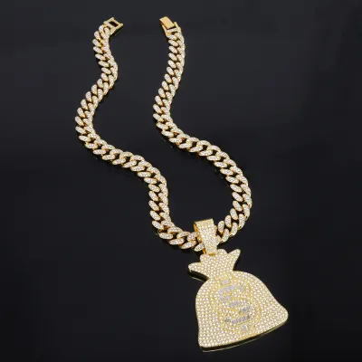 Hip-Hop Personality Exaggerated Alloy Necklace